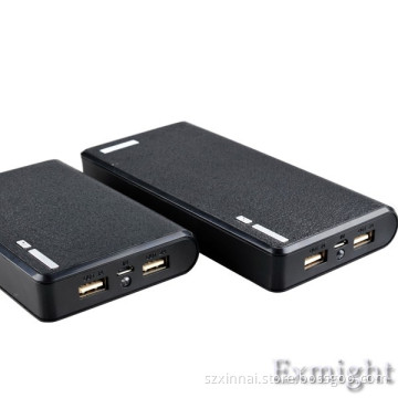 15600 mah Polymer High Capacity Backup Battery Charger with Metal Housing